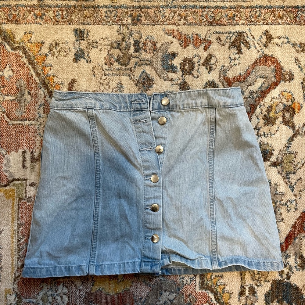 Jean skirt